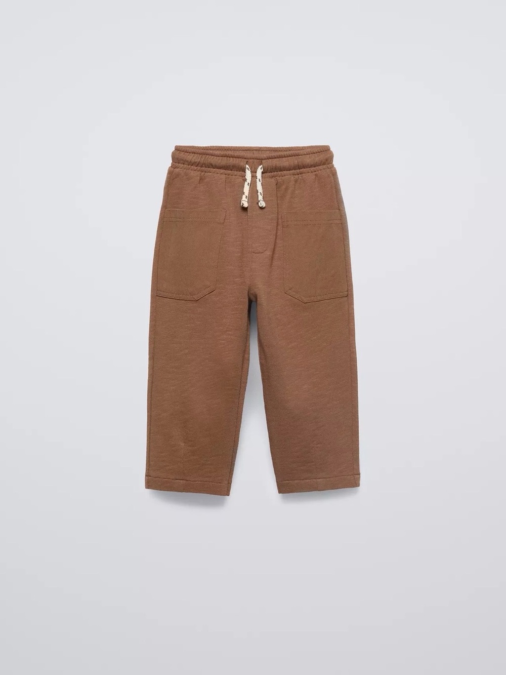 Zara: Kids Brown Pull-On wide leg joggers size 2T